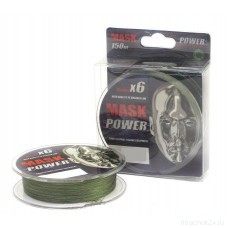 Шнур  AKKOI Mask Power X6 0,12мм  150м dark-green
